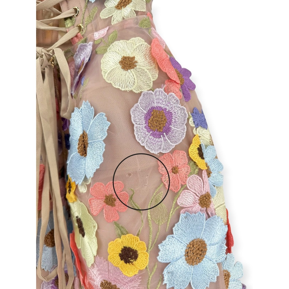 NWT Bronx and Banco Bouquet Maraya Mini Dress $750 - Size 2 / XS - Picture 12 of 16